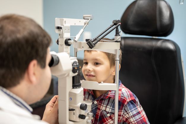 pediatric eye exam